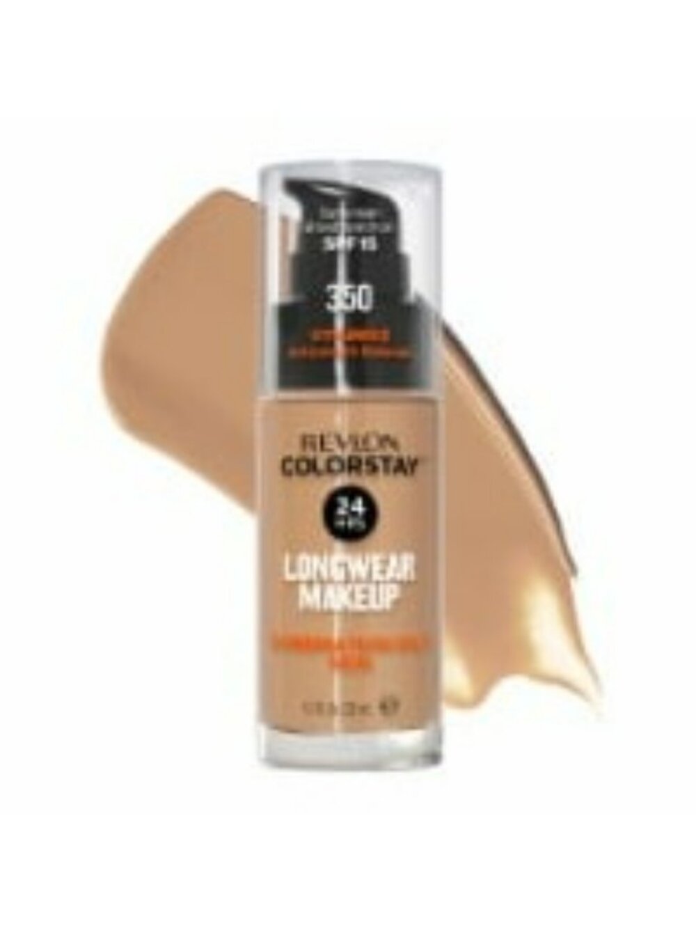 Revlon ColorStay Liquid Foundation SPF 15 350 Rich Tan Matte Finish 1 Oz